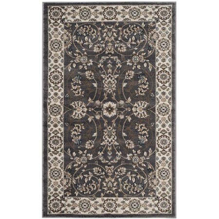 Safavieh Lyndhurst Small Rectangle Area Rug Grey & Cream - 3 ft.-3 in. x 5 ft.-3 in. LNH340G-3